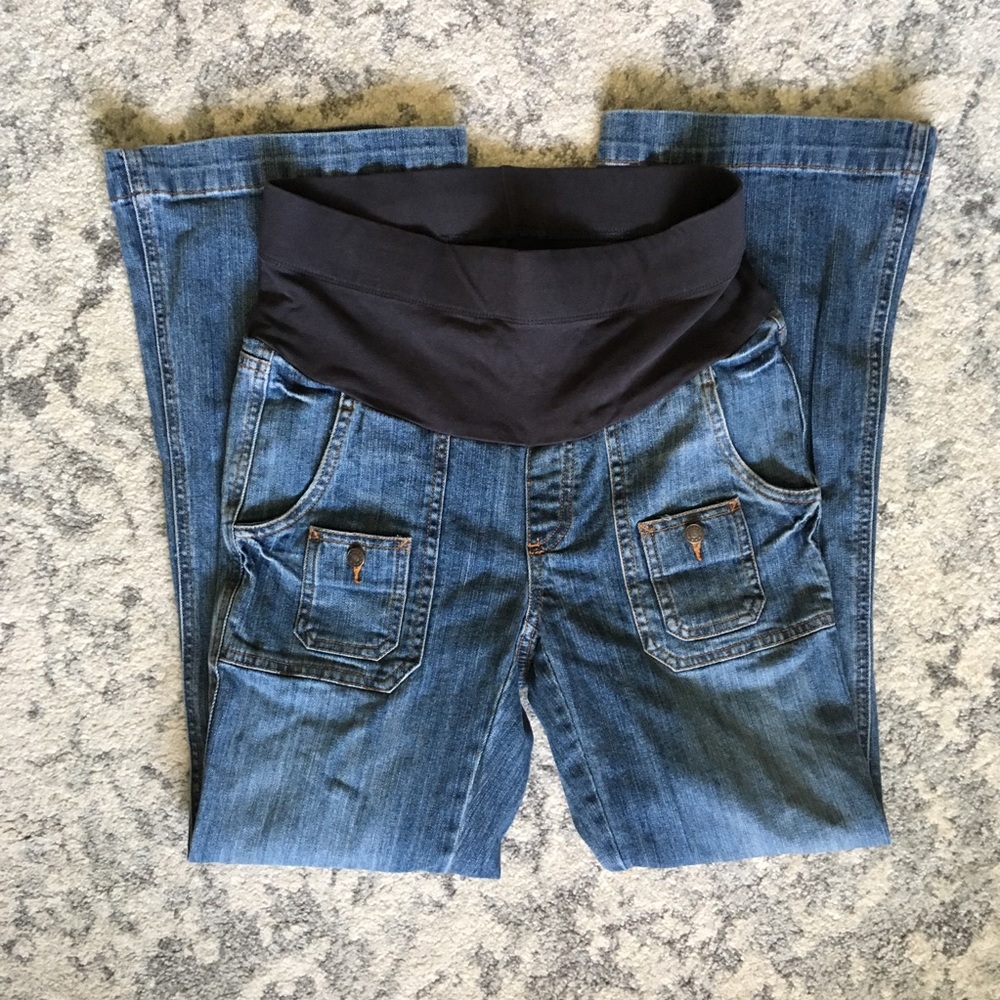 Motherhood Maternity flare jeans